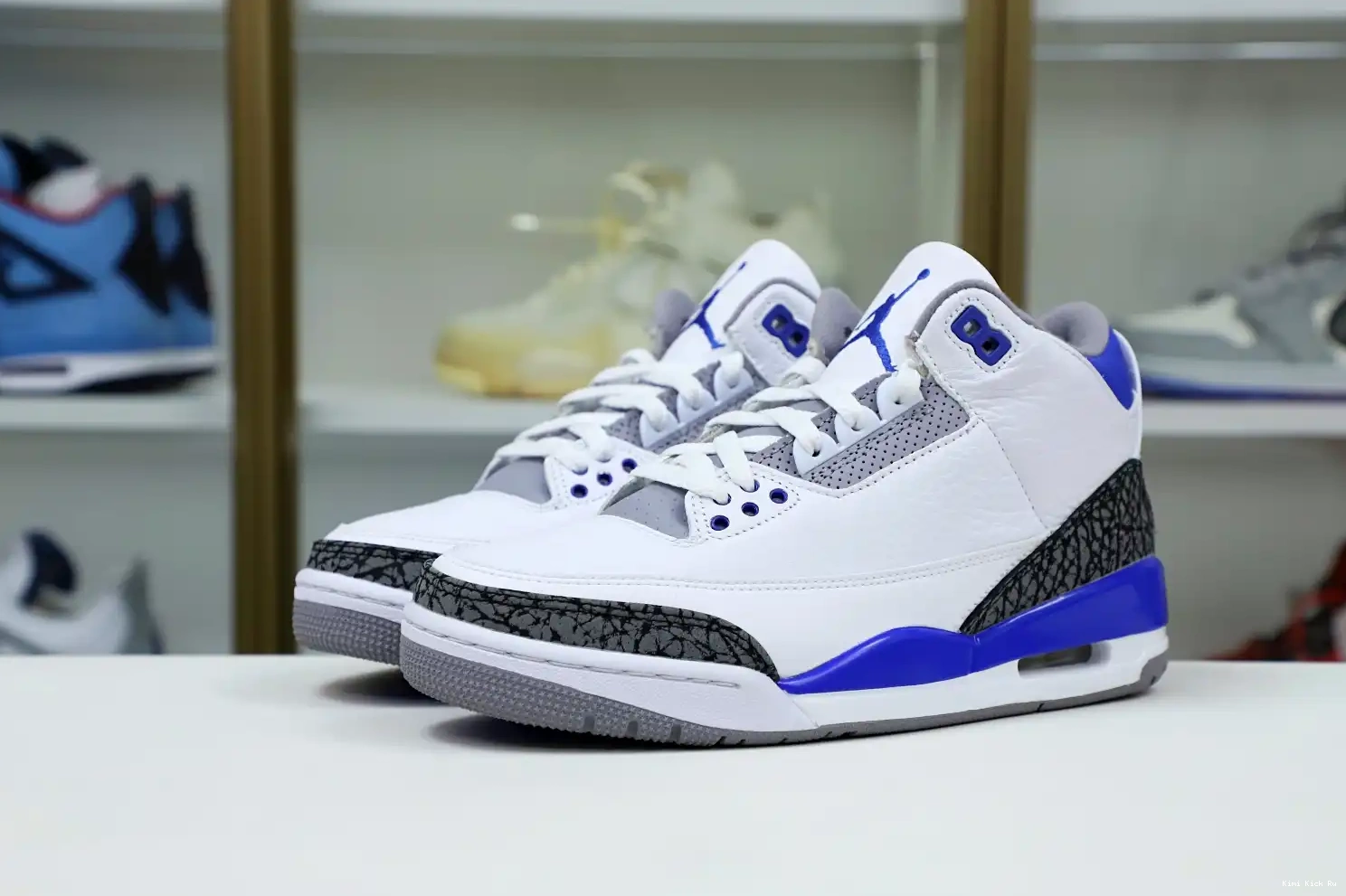 RETRO BLUE' AIR Kimikick 3 'RACER JORDAN 0425